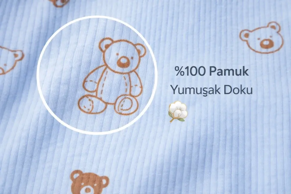 Pamuklu Bebek Tulumu