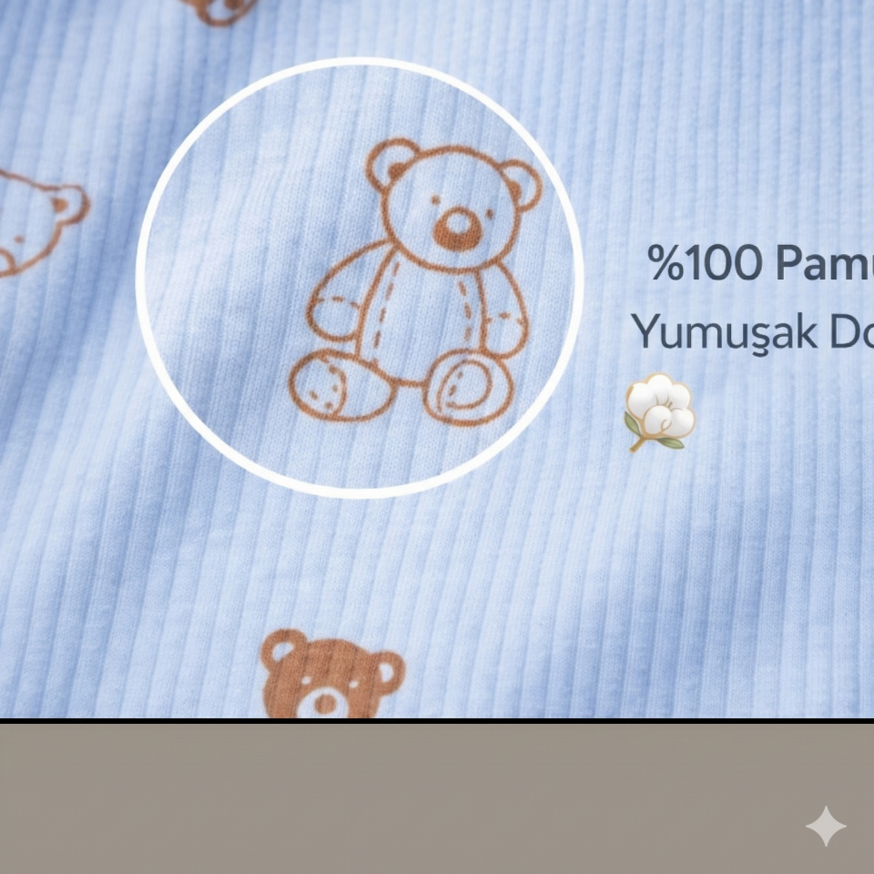 Pamuklu Bebek Tulumu