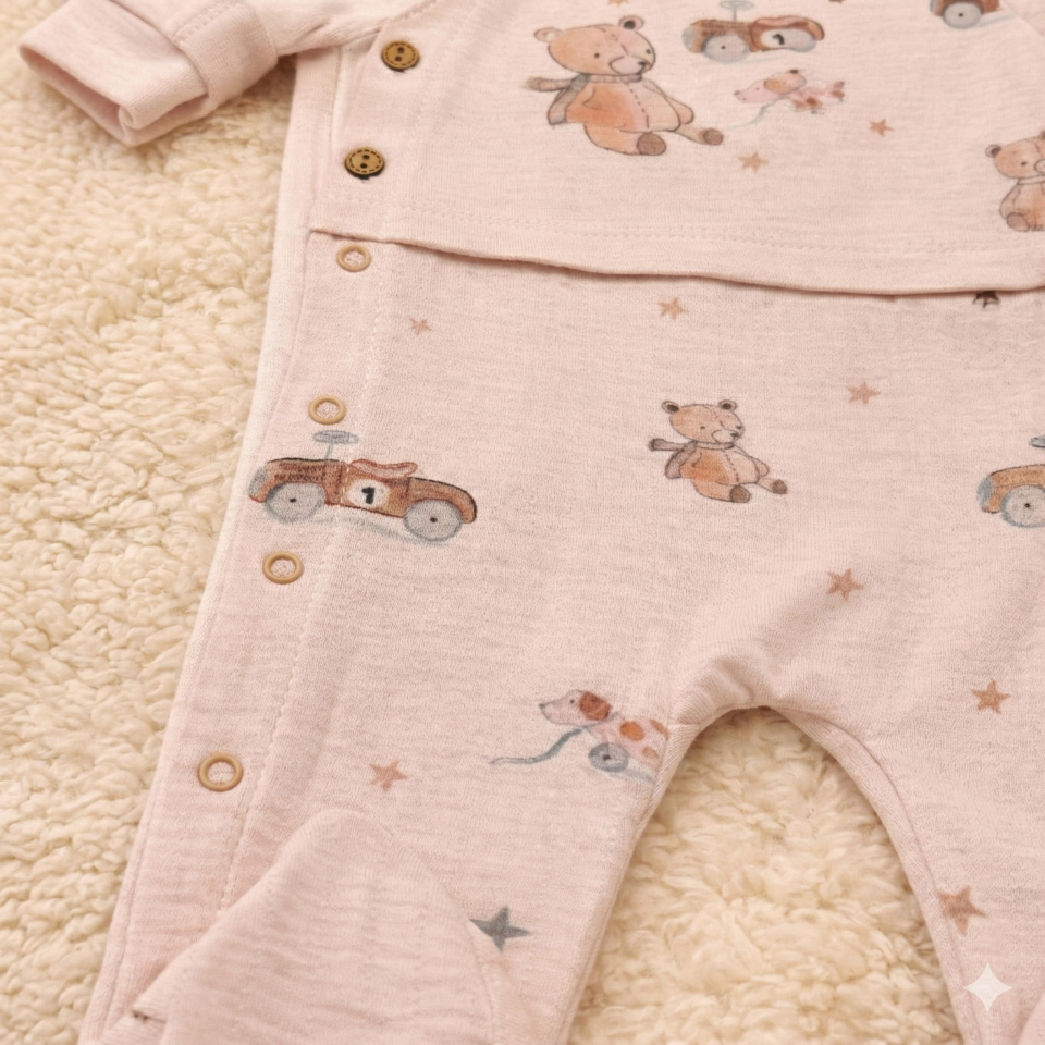 Organik Bebek Tulumu
