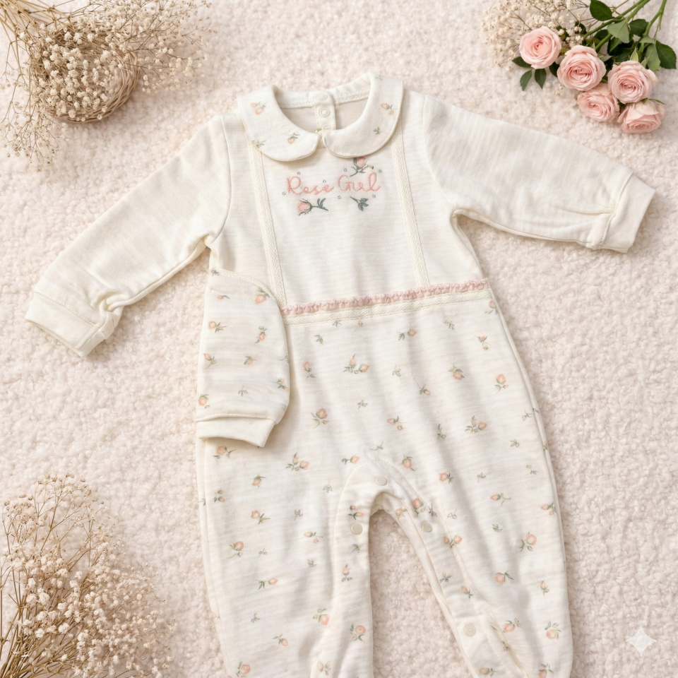 Organik Bebek Tulumu