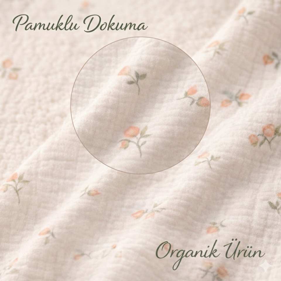 Organik Bebek Tulumu