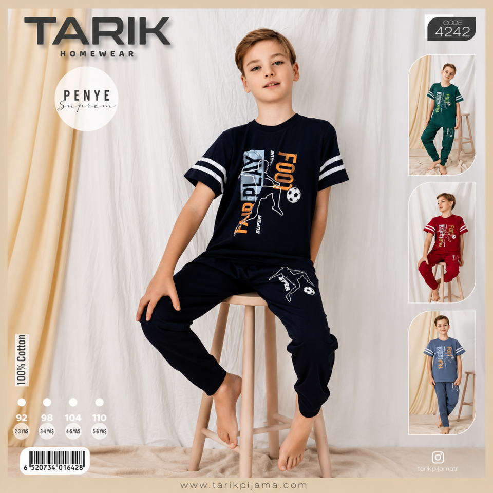 Erkek Çocuk Pijama Takımı