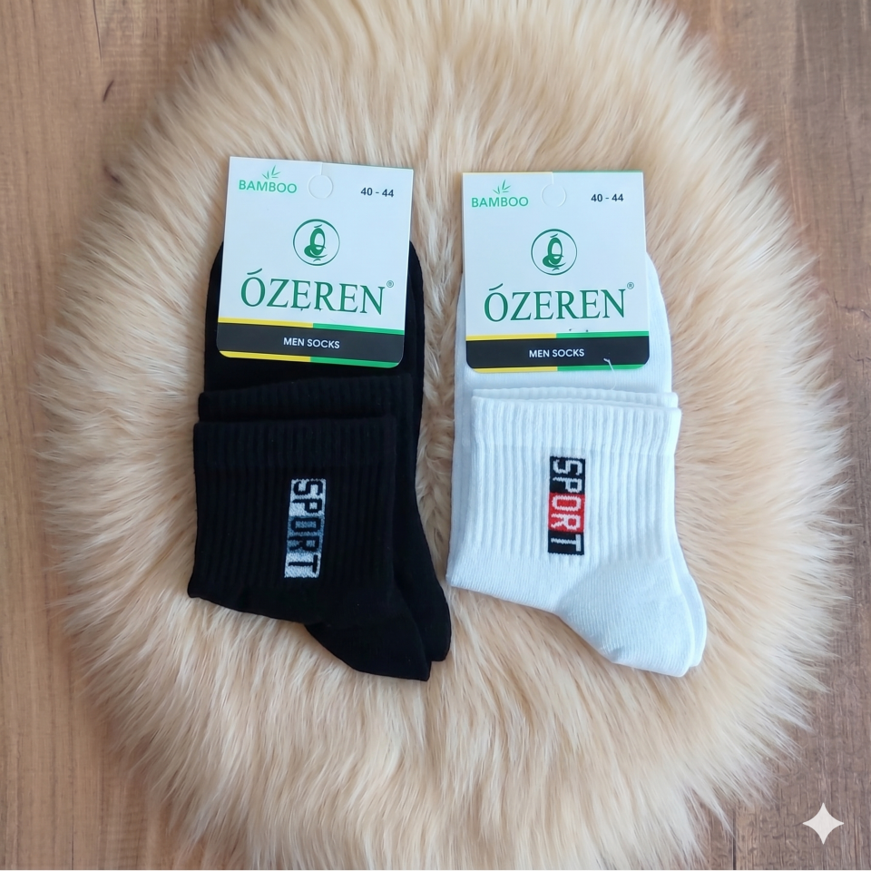 Erkek Spor Konç Çorap