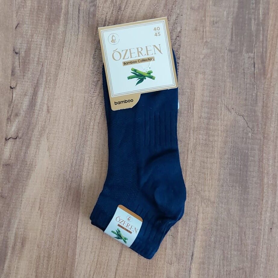 Bambu Patik Parfümlü Çorap Lacivert