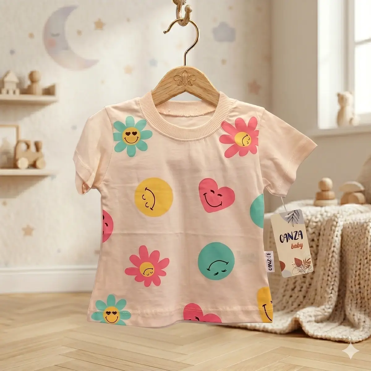Kız Bebek Şortlu Takım Pembe - 2 yaş