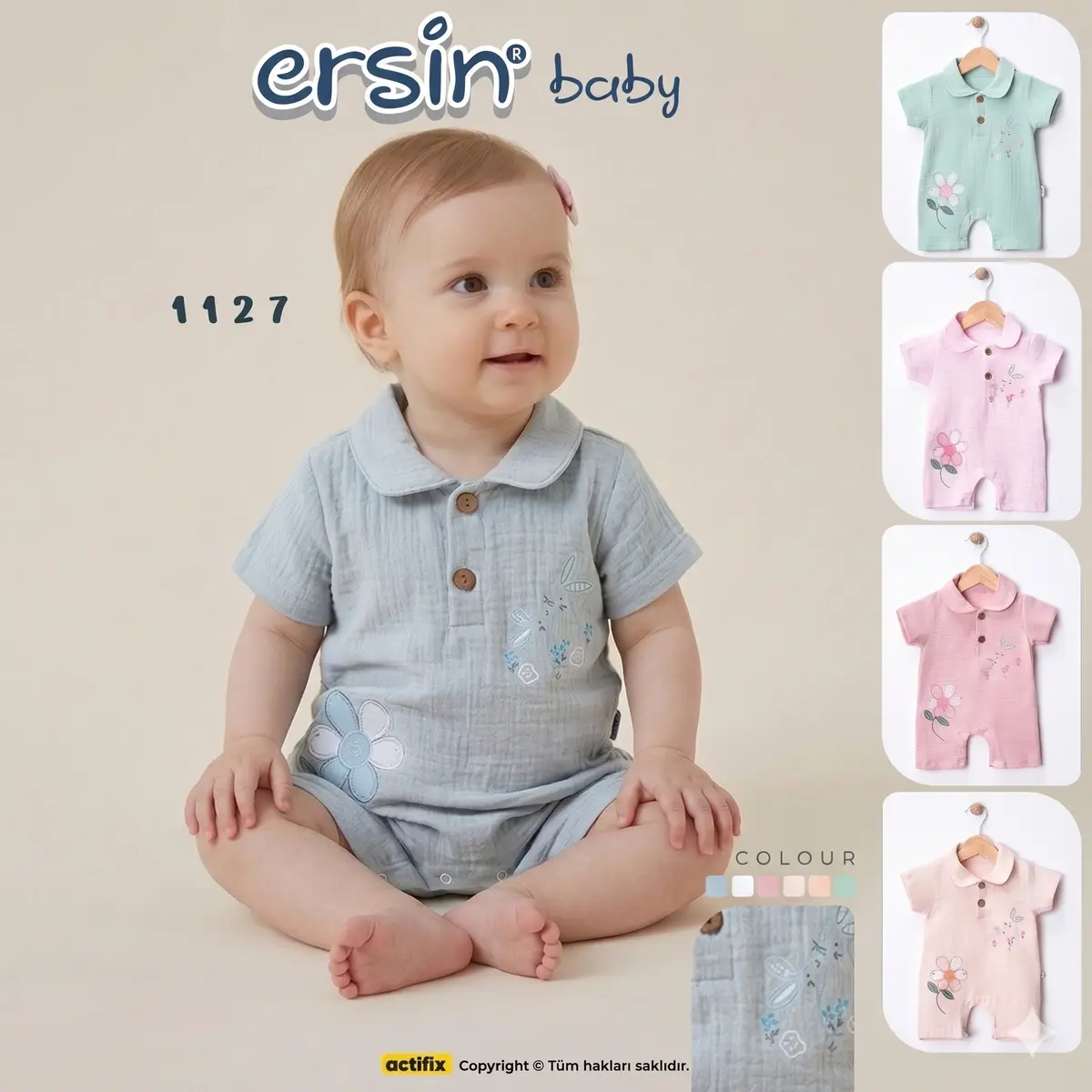 Müslin Bebek Tulumu