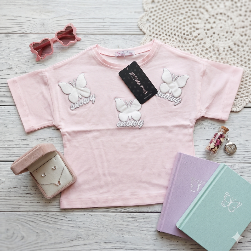 Pembe Çocuk Tişörtü