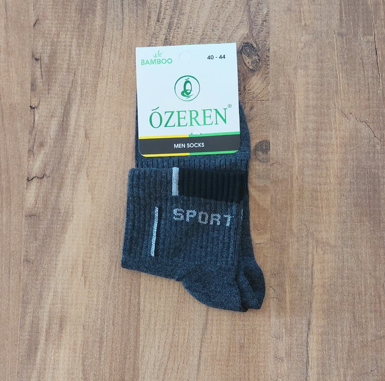 Erkek Parfümlü Spor Konç Çorap Füme