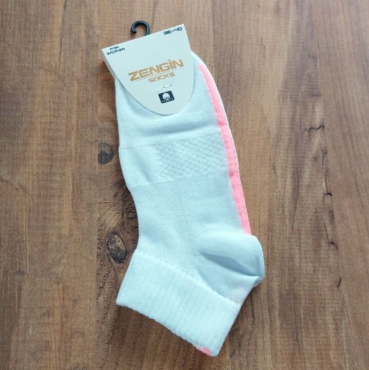 Bayan Spor Çorap Açık Pembe