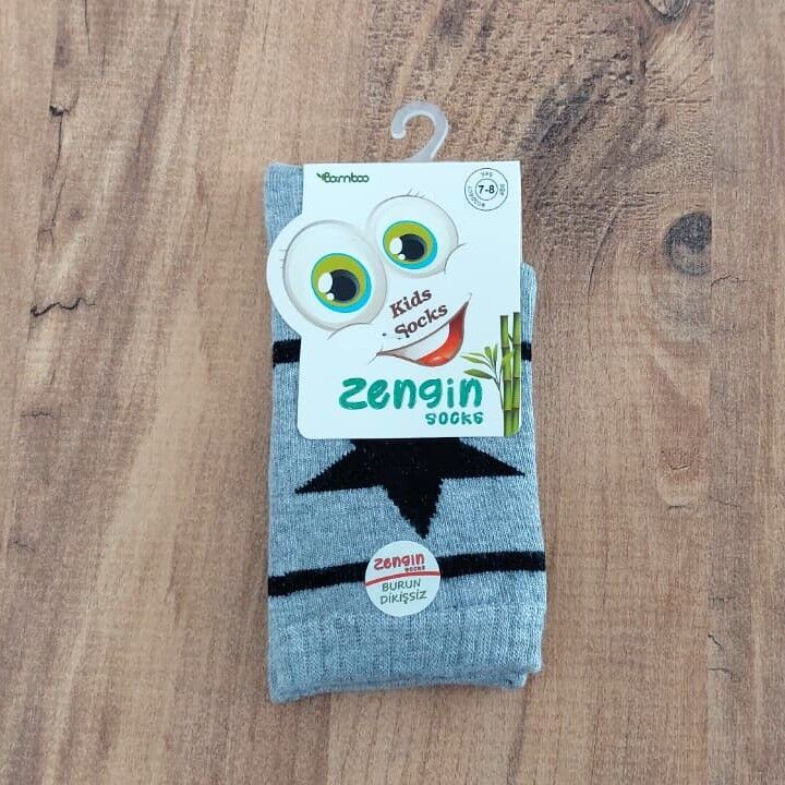 Erkek Çocuk Soket Çorap Gri - 7-8 yaş