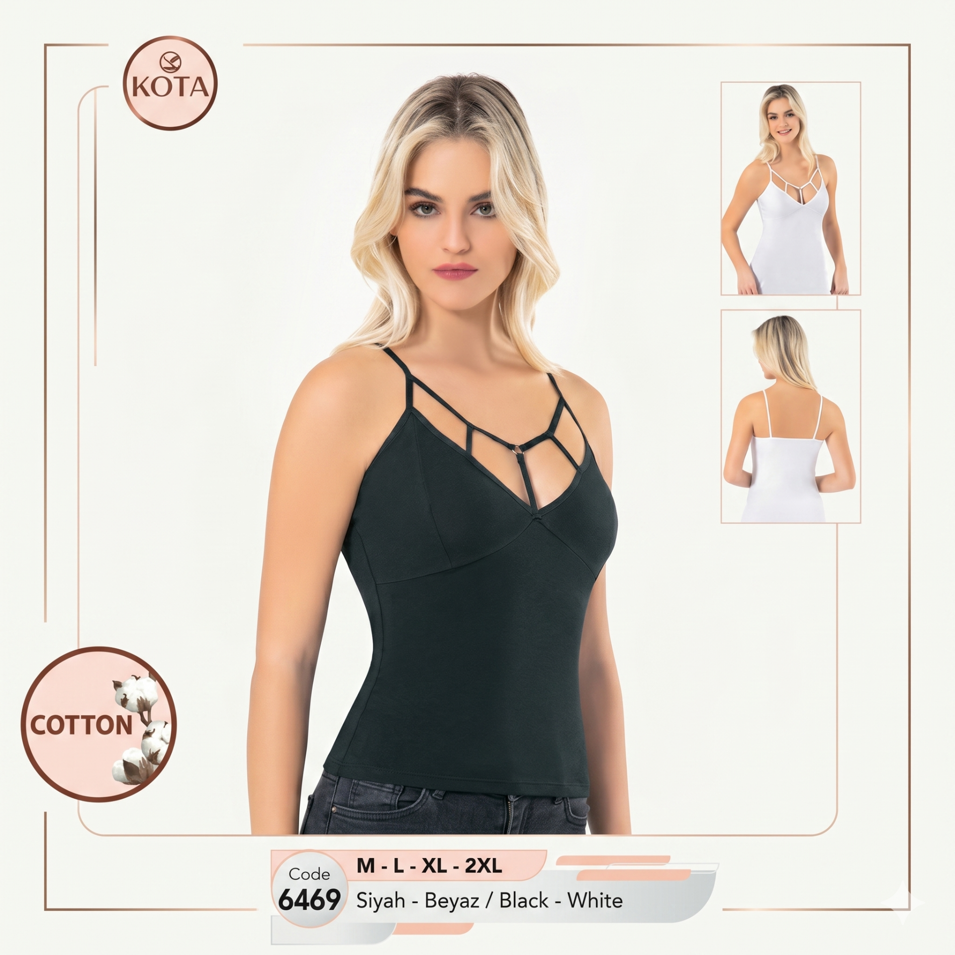 İp Askılı Modelli Kadın Atlet
