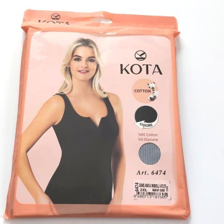 Geniş Askılı Kaşkorse Kadın Atlet