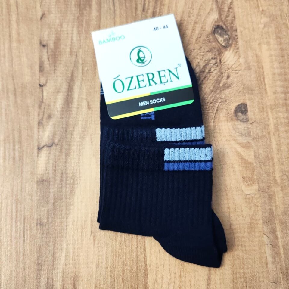 Özeren Dikişsiz Spor Erkek Bambu Çorap