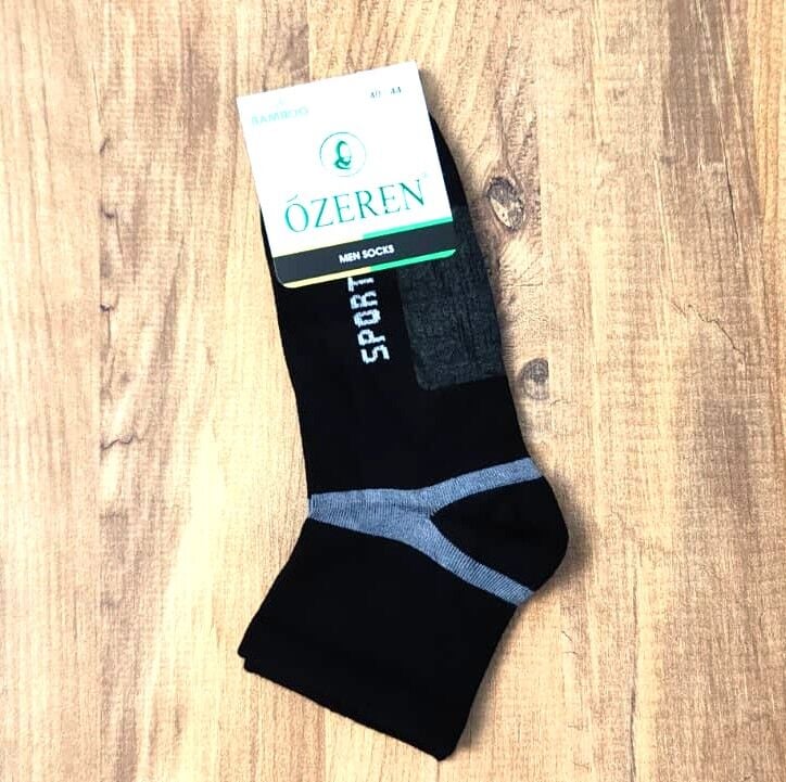 Özeren Dikişsiz Spor Erkek Bambu Çorap
