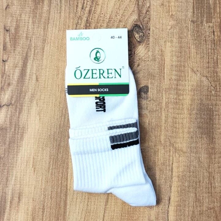 Özeren Dikişsiz Spor Erkek Bambu Çorap