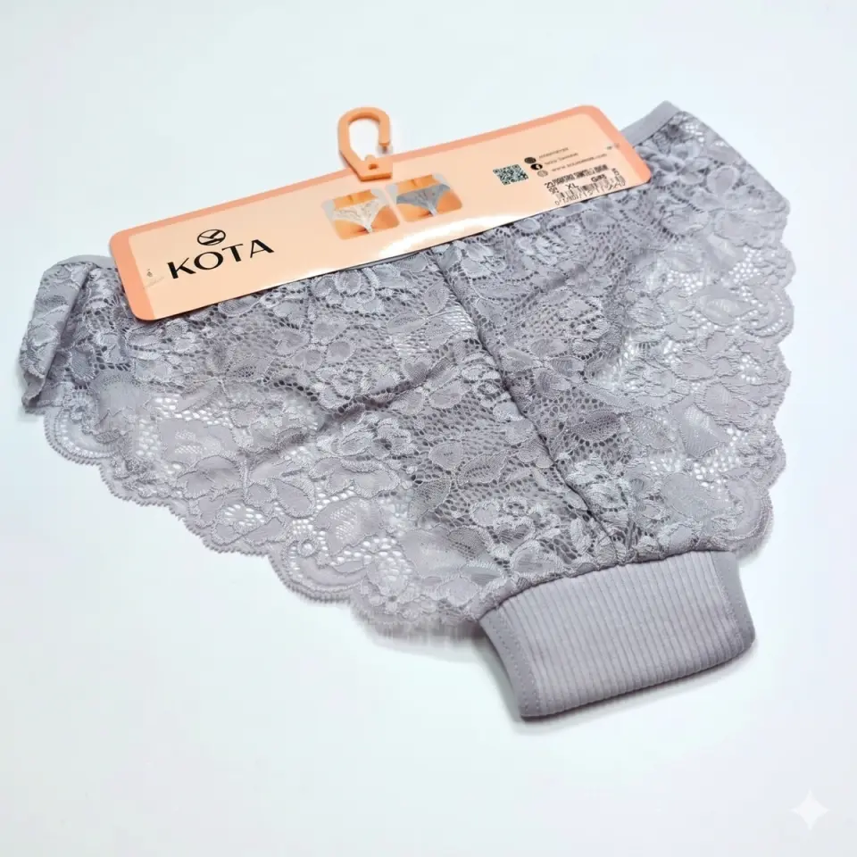Kadın Dantelli Bikini Külot