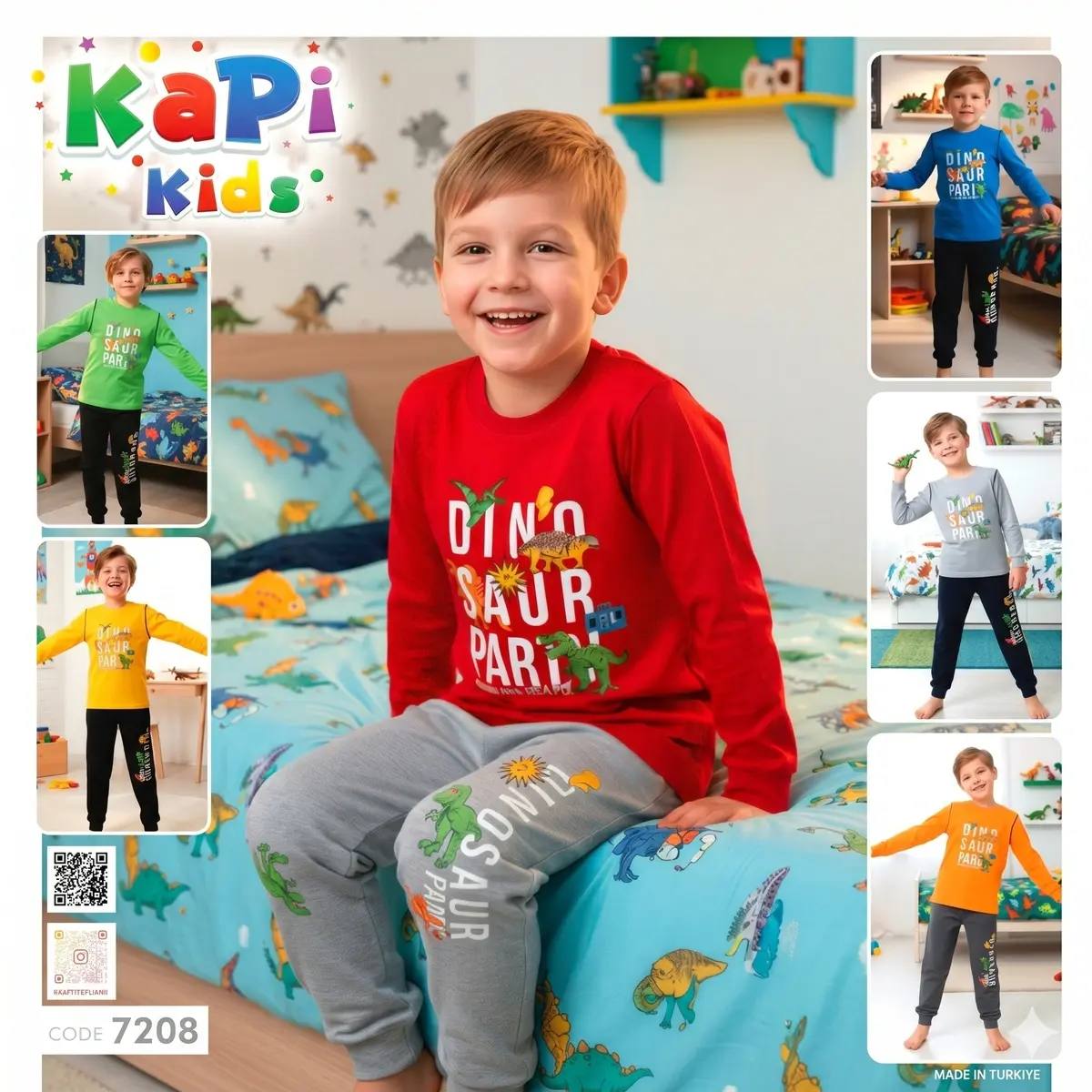Erkek Çocuk Pijama Takımı