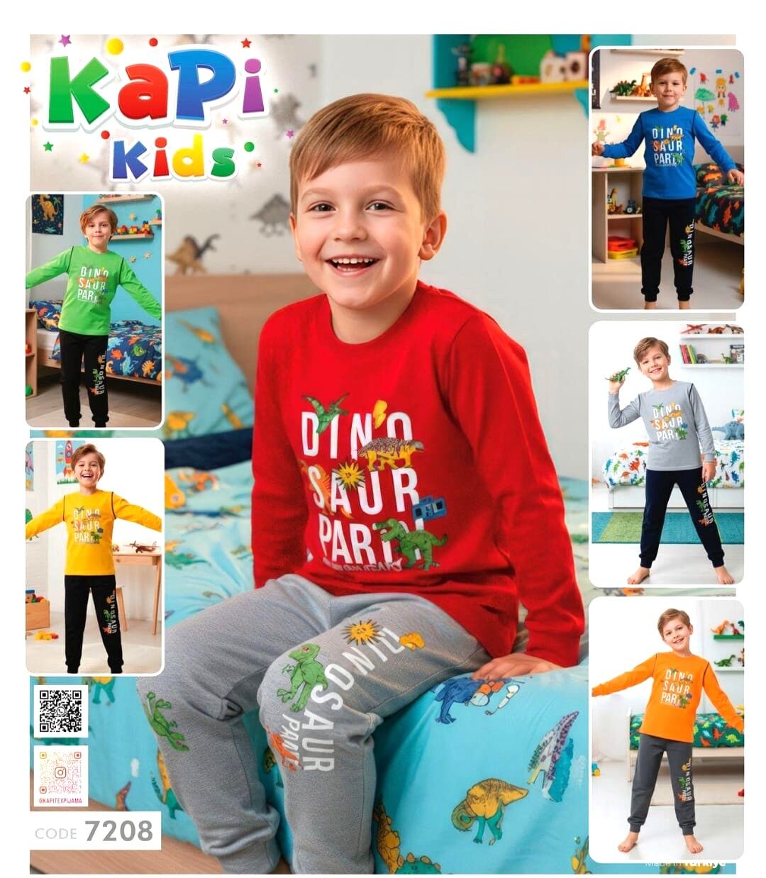 Erkek Çocuk Pijama Takımı