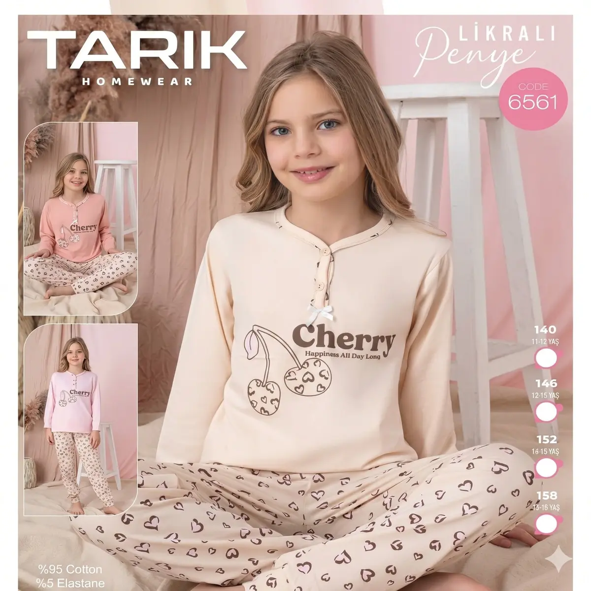 Kız Çocuk Pijama Takımı