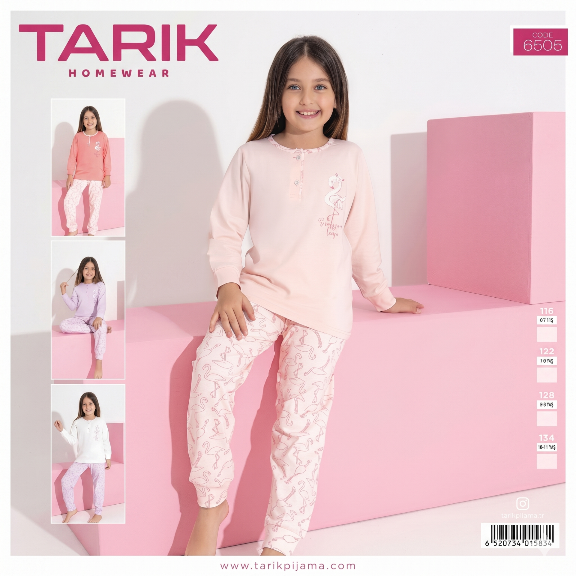 Kız Çocuk Pijama Takımı