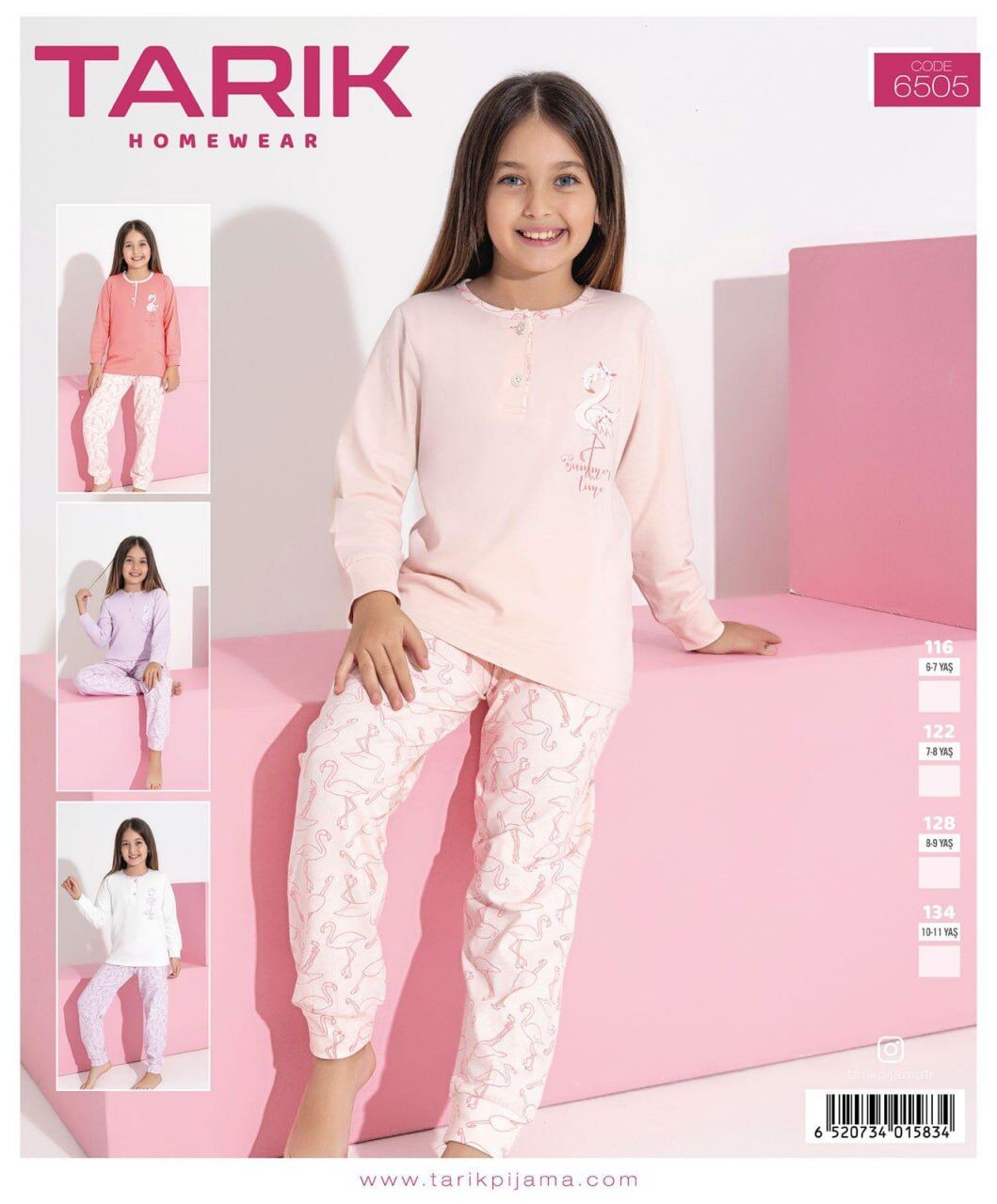 Kız Çocuk Pijama Takımı
