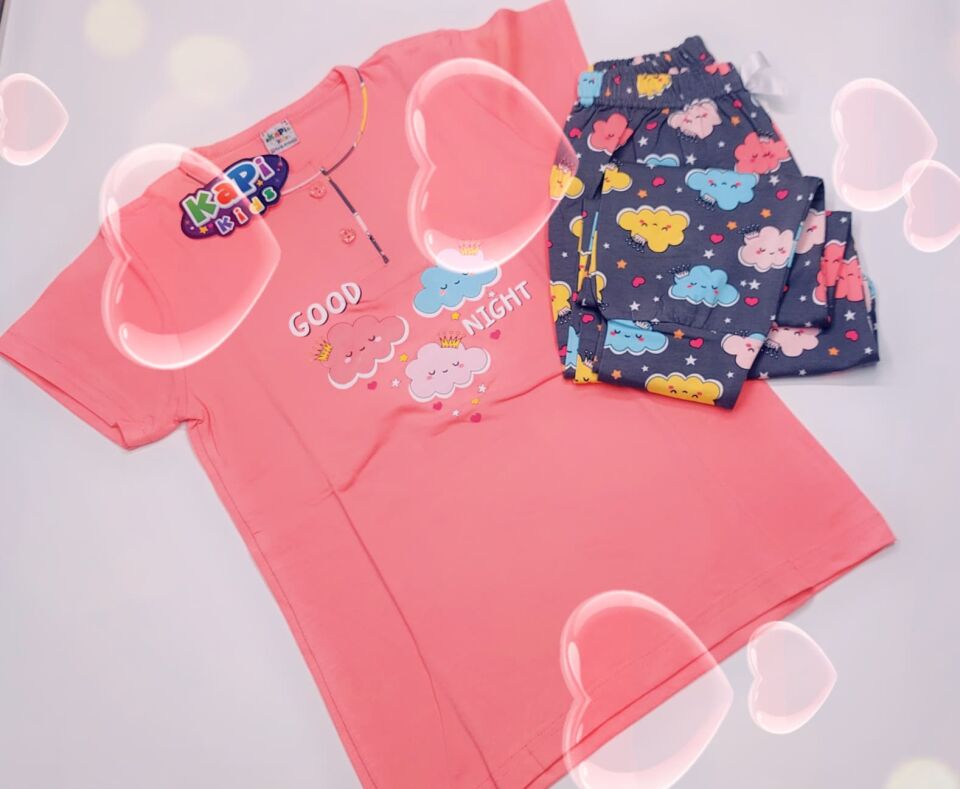Kız çocuk pijama takımı