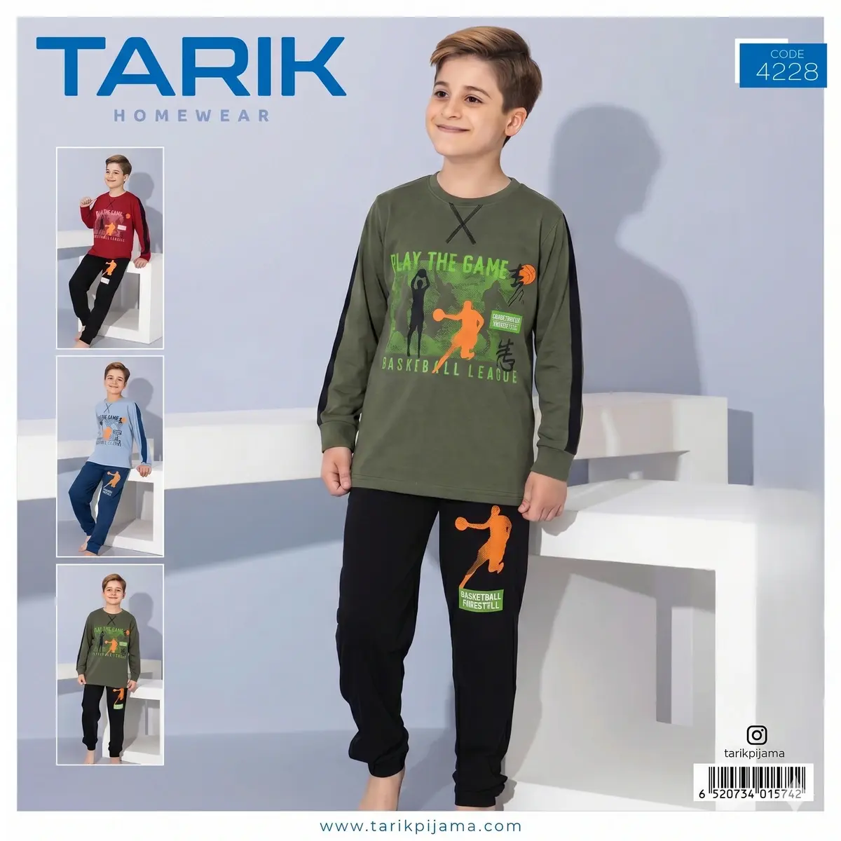 Erkek Çocuk Pijama Takımı