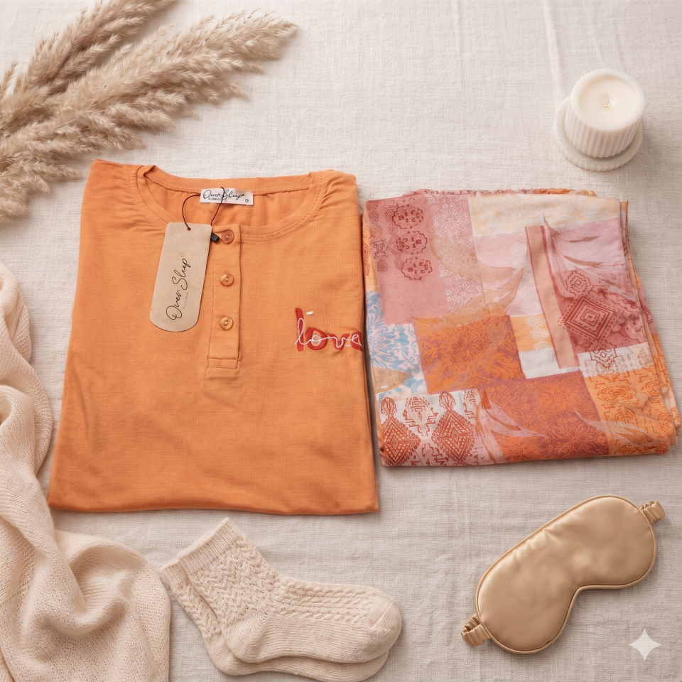 Viskon Pijama Takımı