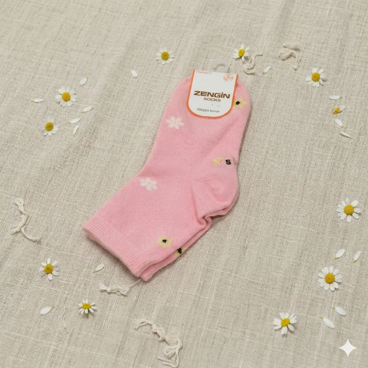 Kız Çocuk Çorabı Pembe - 11-12 yaş
