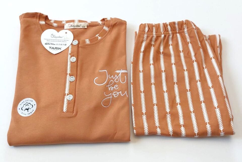 Angelina Kadın Pijama Takımı-%100 pamuk