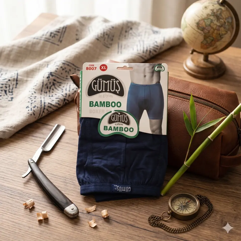Erkek Bambu Boxer