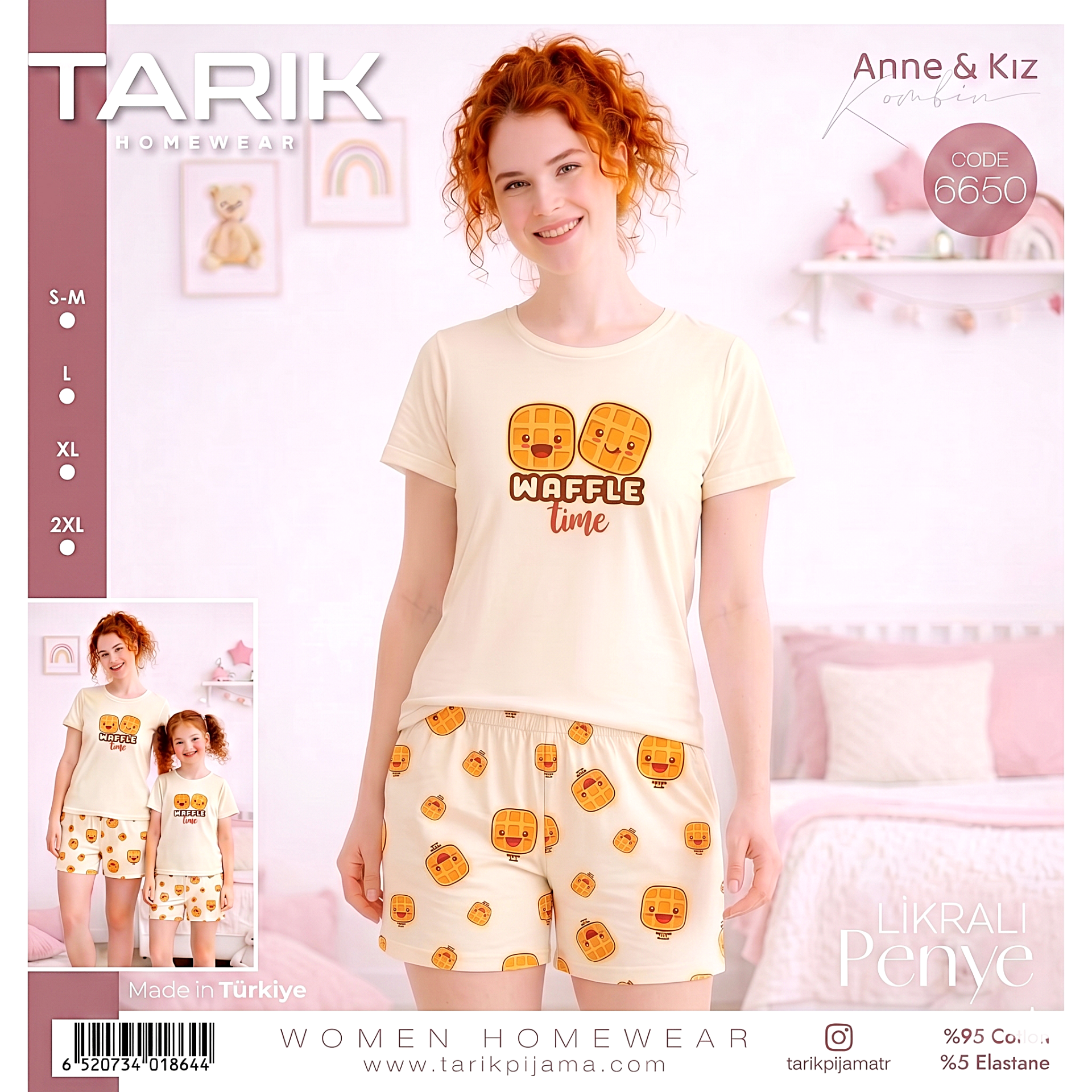 Kadın Şortlu Pijama Takımı