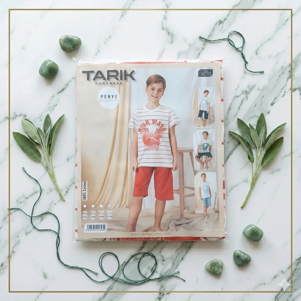 Erkek Çocuk Şortlu Pijama Takımı
