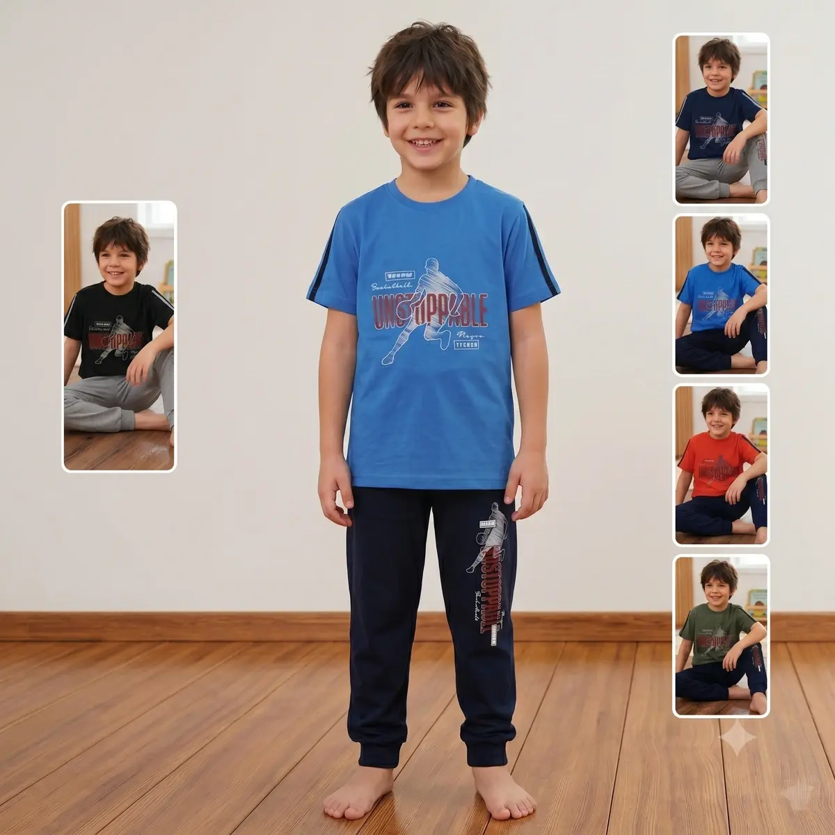 Erkek Çocuk Pijama Takımı