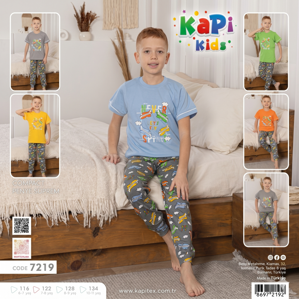 Erkek Çocuk Pijama Takımı