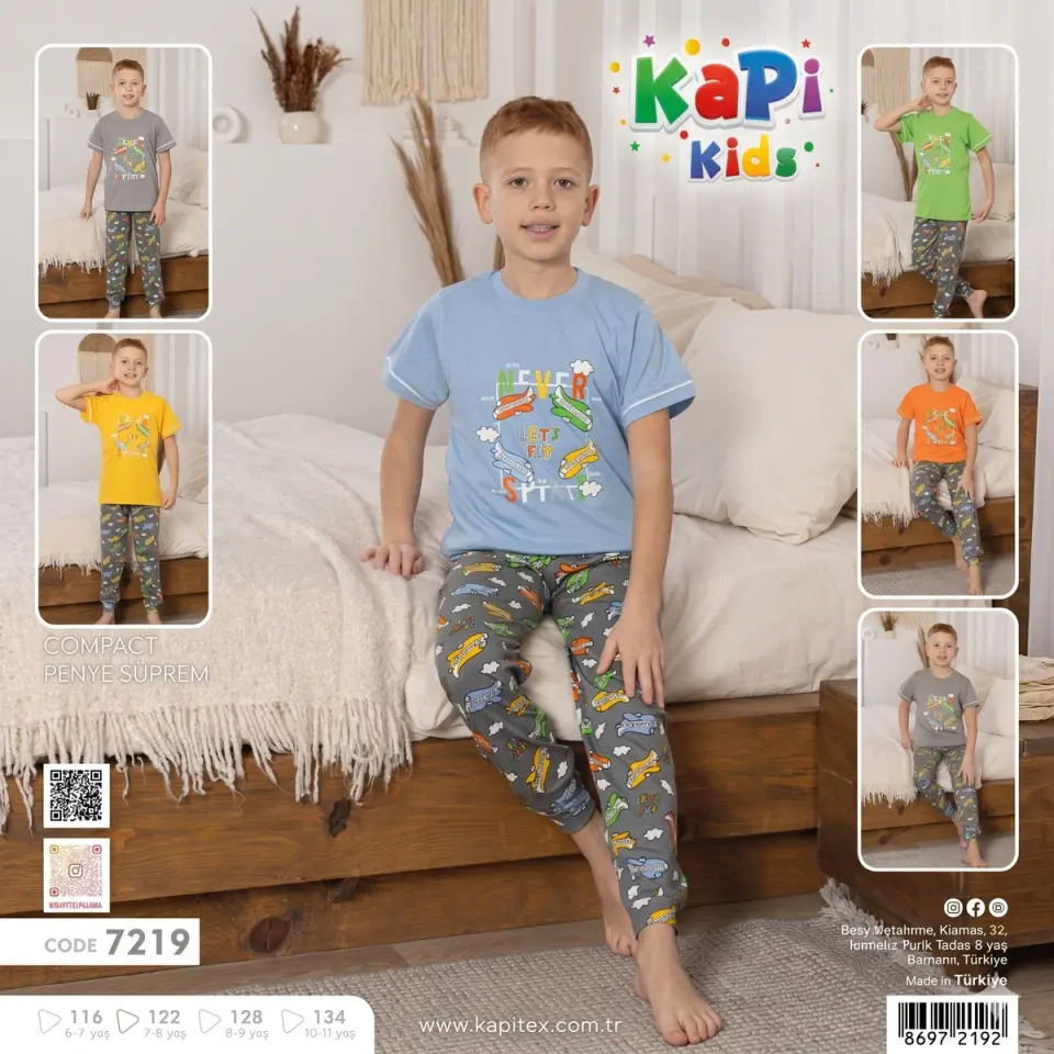 Erkek Çocuk Pijama Takımı