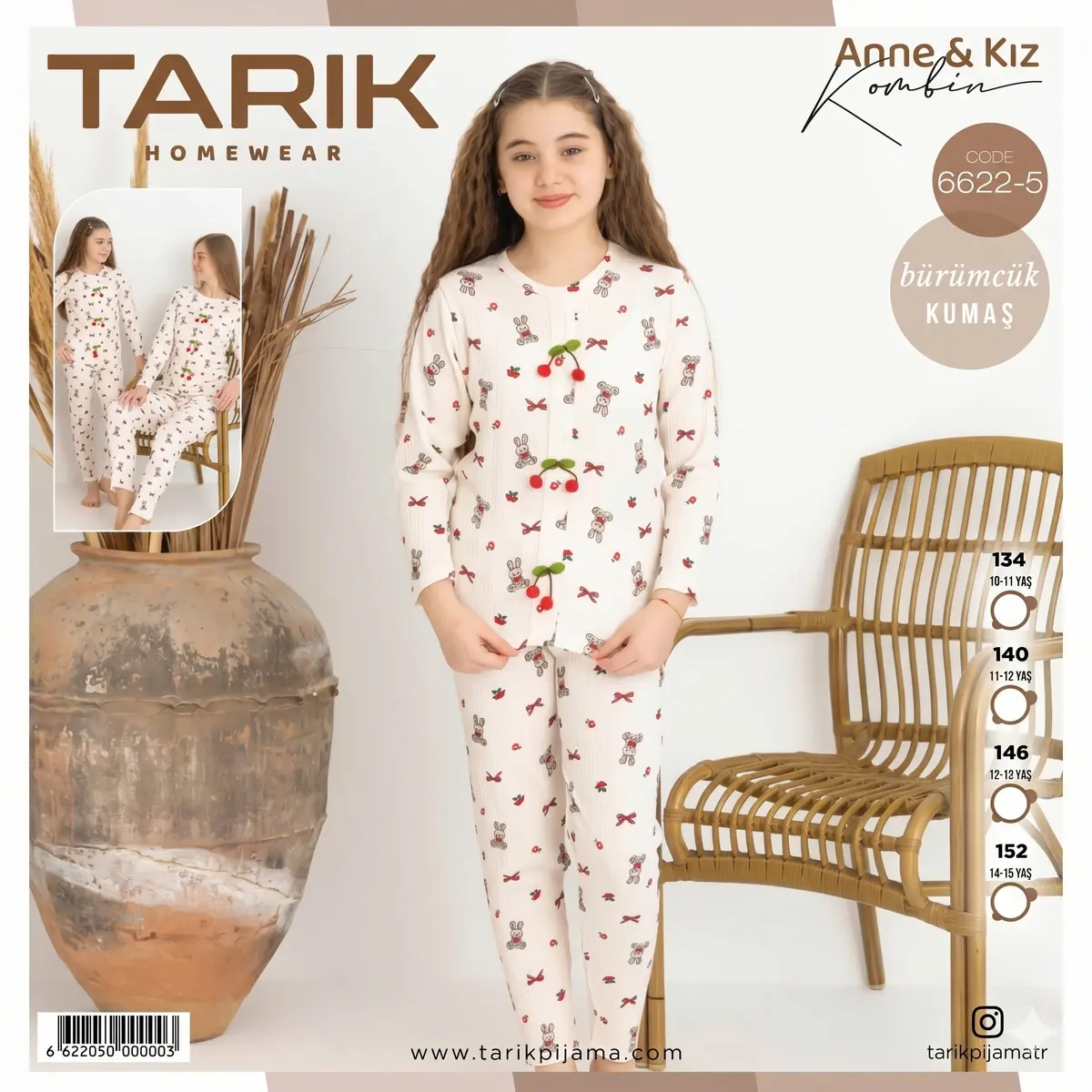 Kız Çocuk Pijama Takımı